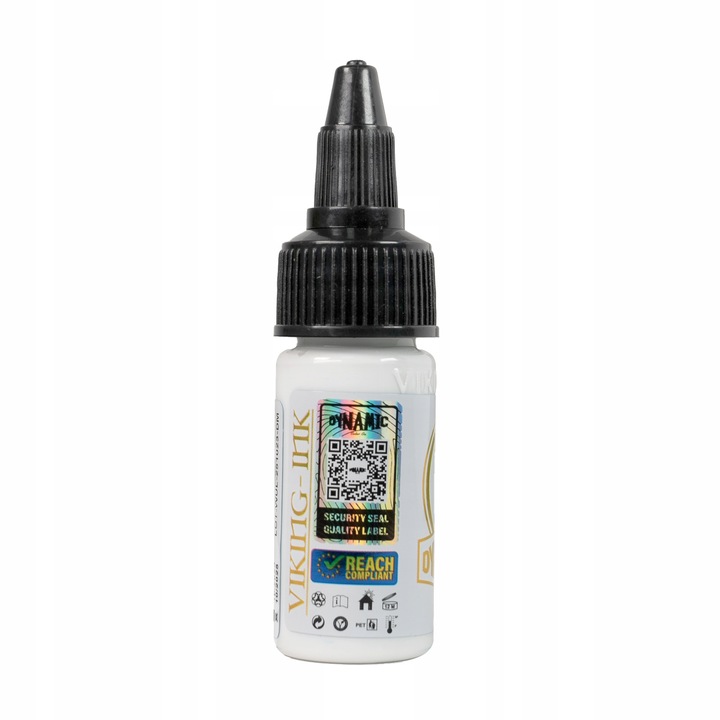 DYNAMIC ULTRA WHITE | 15 ml | Farba do tatuowania | Tusz | Biała | REACH