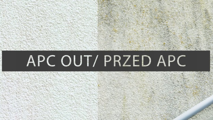 TENZI APC OUT PŁYN DO MYCIA CZYSZCENIA DACHÓW ELEWACJI FASAD 1L