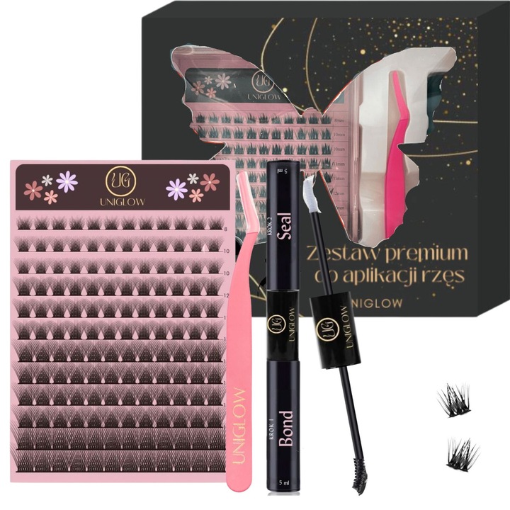 SEALER i BONDER klej do sztucznych rzęs 10ml Przedłużanie rzęs DIY