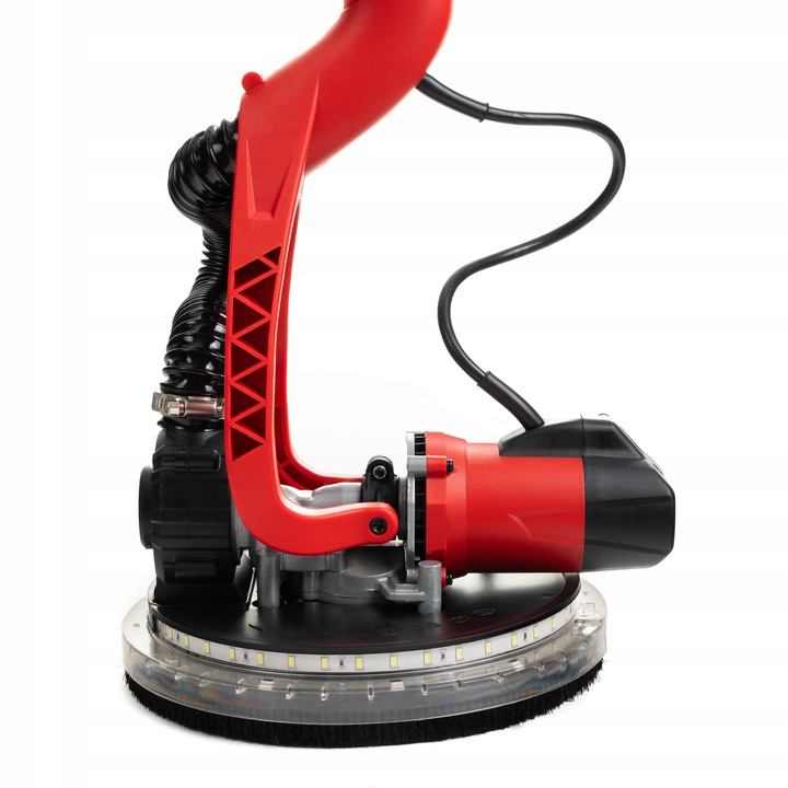 SZLIFIERKA DO GIPSU ŻYRAFA GŁADZI TYNKÓW LED Z ODSYSEM PAPIER WALIZKA WOREK