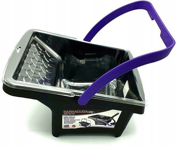 ZESTAW BLUE DOLPHIN 330 4x Wałek Wiadro Barracuda 2x Wkład 2x Uchwyt Kij