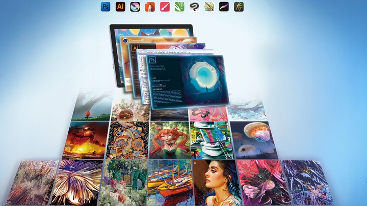 Tablet graficzny BOSTO BT-101A 10,1'' Profesjonalny EKRANOWY 5080LPI 16384