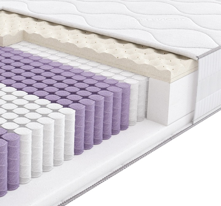 Materac FLAMENCO Hilding 180x200 cm Multipocket Sprężynowy New Tencel
