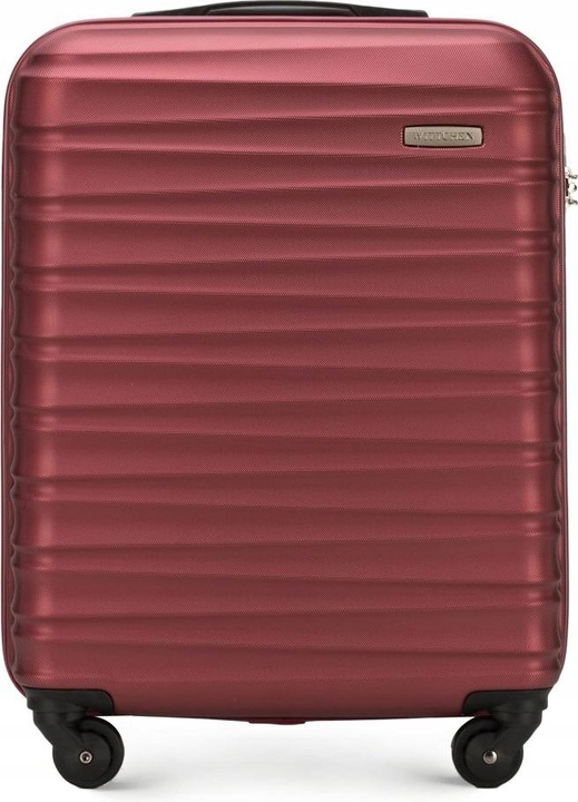 Nowoczesna Mała walizka WITTCHEN 56-3A-311 bordowa