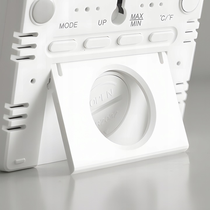 Termometr Pokojowy Stacja Pogody Higrometr Wewnętrzny Dokładny Budzik