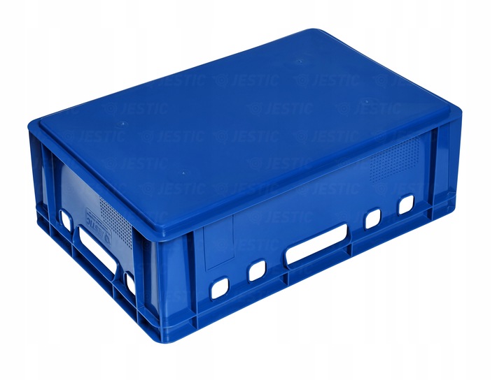 SKRZYNKA POJEMNIK EURO E2 NIEBIESKA NOWA MOCNA