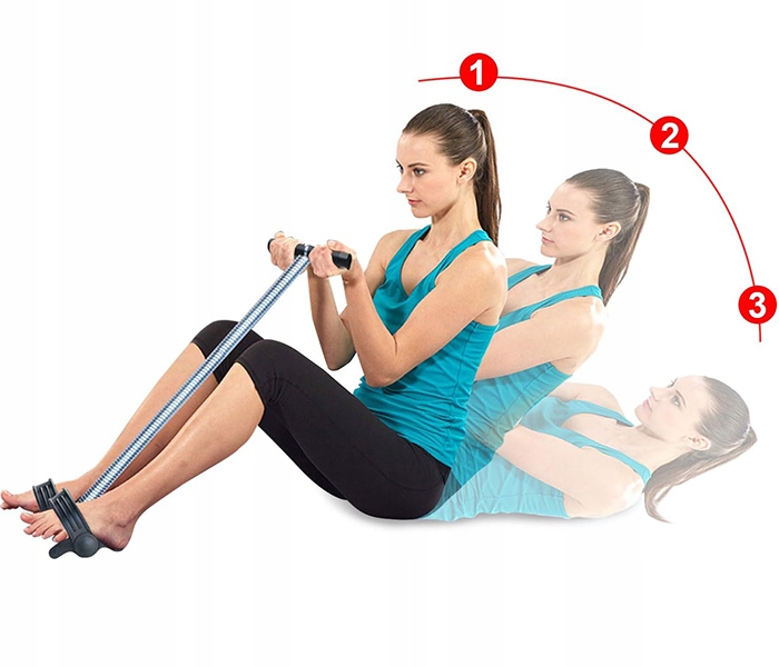 URZĄDZENIE PRZYRZĄD EKSPANDER DO ĆWICZEŃ MIĘŚNI CIAŁA NÓG UD RĄK BRZUCHA