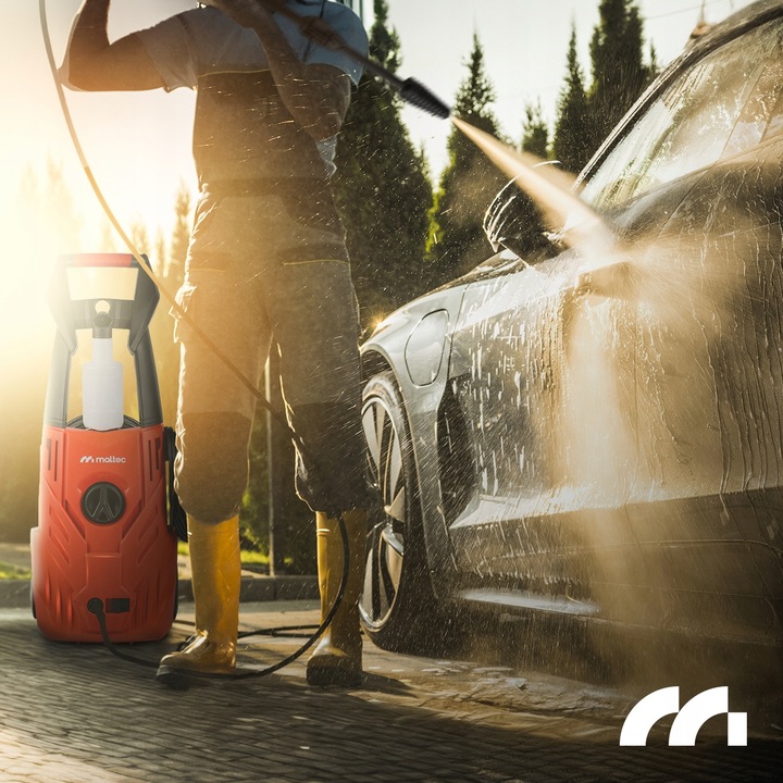 MYJKA CIŚNIENIOWA MalTec KOMPAKTOWA SAMOSSĄCA ALUMINIOWA POMPA MOCNA