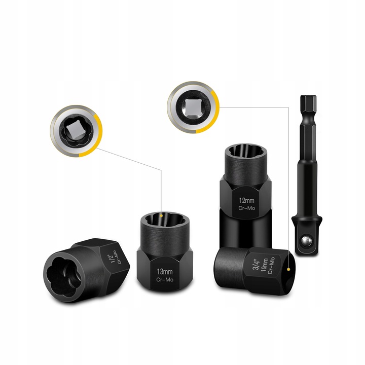 NASADKI DO USZKODZONYCH OBROBIONYCH ŚRUB NAKRĘTEK