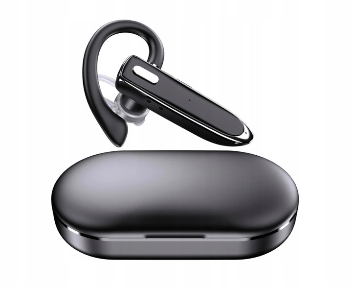 SŁUCHAWKA NAUSZNA BEZPRZEWODOWA YYK530 BLUETOOTH 5.1 DO ROZMÓW POWERBANK