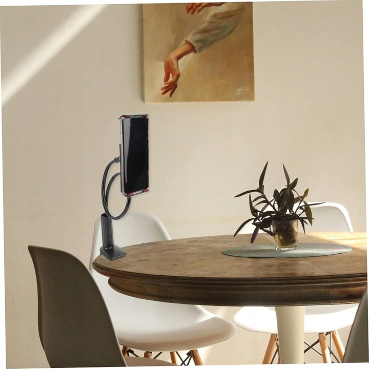 REGULOWANY ELASTYCZNYM UCHWYT NA TELEFON TABLET DO BIURKA NA BLAT 4 -10.5"