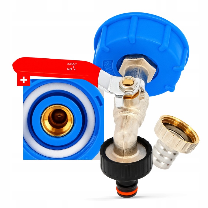 ZAWÓR MAUZERA KRAN ZBIORNIKA 1000l 3/4x1 CZERPALNY MAUSERA IBC