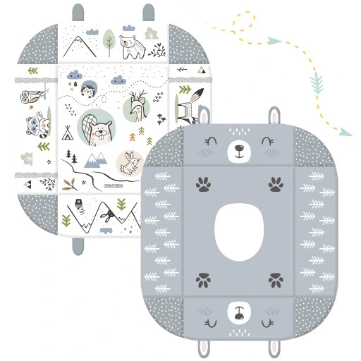 MATA EDUKACYJNA DLA NIEMOWLĄT INTERAKTYWNA RICOKIDS DUŻA SZARA + GRATIS