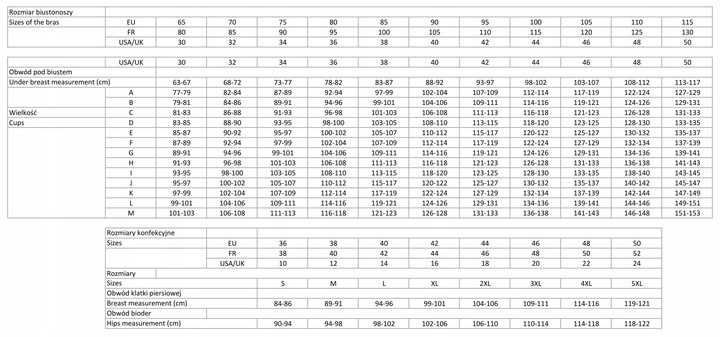 Biustonosz Luisse 441 czarny 75L