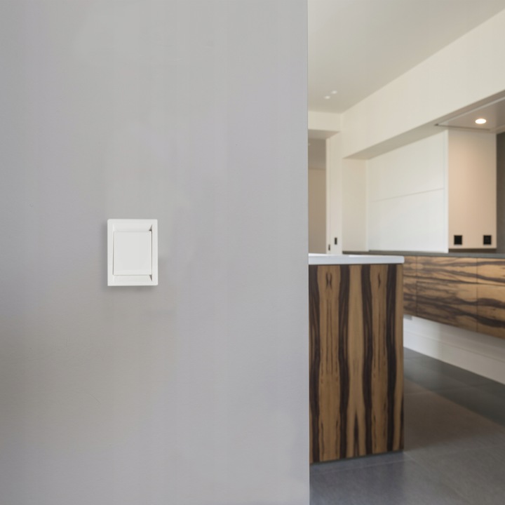 Gniazdo ssące Deco - białe