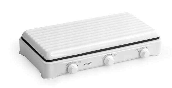 Kuchenka gazowa 3-palnikowa MPM + Reduktor z zabezpieczeniem + Wąż 2m