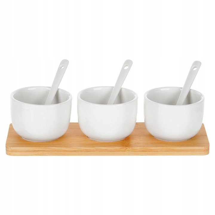 Miseczki TALERZ miska na przekąski przystawki tapas sosy dipy dipówka deska