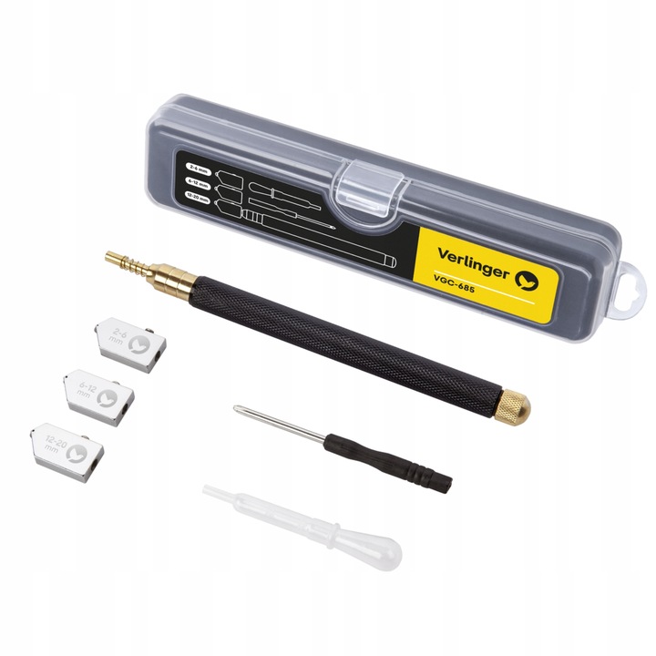 Nóż do cięcia szkła Nóż do luster do szyb Nóż OLEJOWY Verlinger