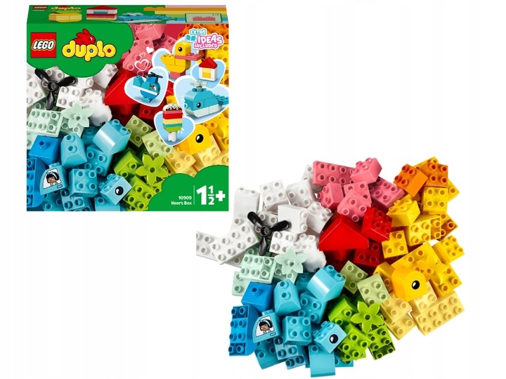 LEGO DUPLO Classic Pudełko z serduszkiem 10909