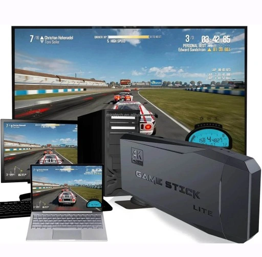 KONSOLA RETRO GRA TELEWIZYJNA BEZPRZEWODOWE 2 PADY 10000 GIER EMULATOR