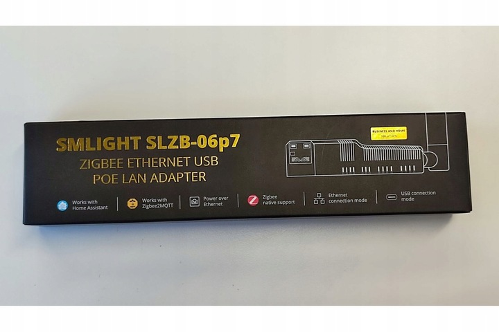 Adapter SLZB-06p7 Bramka Zigbee CC2652P7 Ethernet PoE USB LAN WIFI do