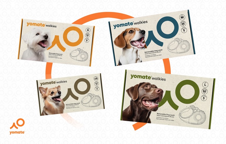 PIES do 25 KG - PORĘCZNA AUTOMATYCZNA SMYCZ dla PSA / MOCNA ZWIJANA TAŚMA