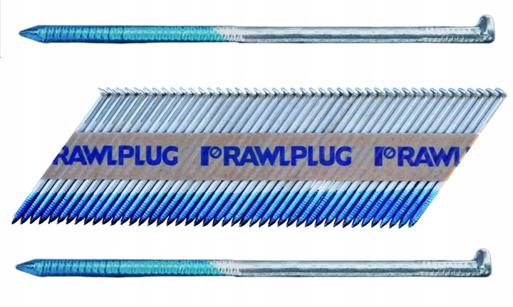 RAWLPLUG GWOŹDZIE DO DREWNA 3,1 X 90MM UKOŚNE DO GWOŹDZIARKI PN3490