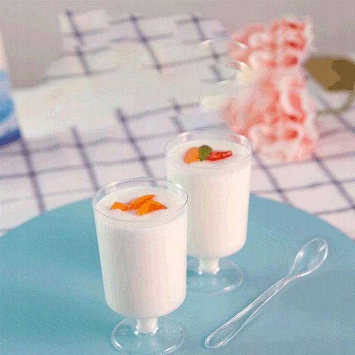 PUCHARKI DESEROWE KIELISZKI DO DESERÓW DRINKÓW DEGUSTACJI OKRĄGŁE 200ml 10