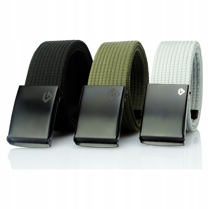 zestaw MESKI PASKÓW PARCIANYCH Gracio 3KOLORY