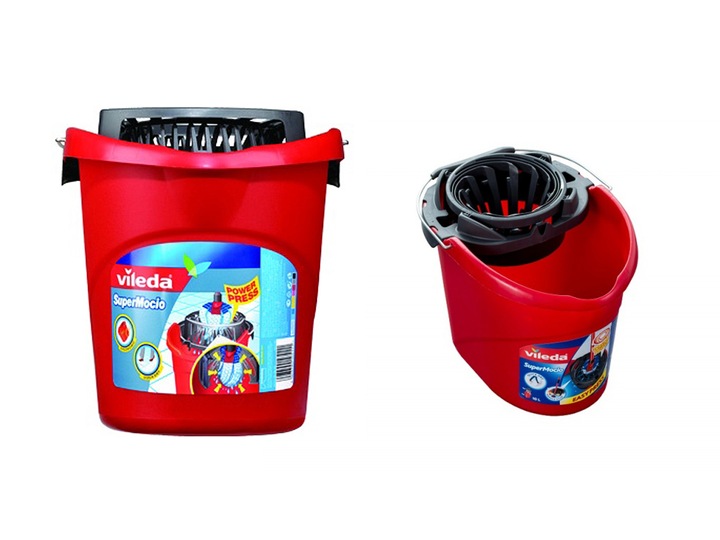 VILEDA Wiadro z wyciskaczem do mopa Supermocio