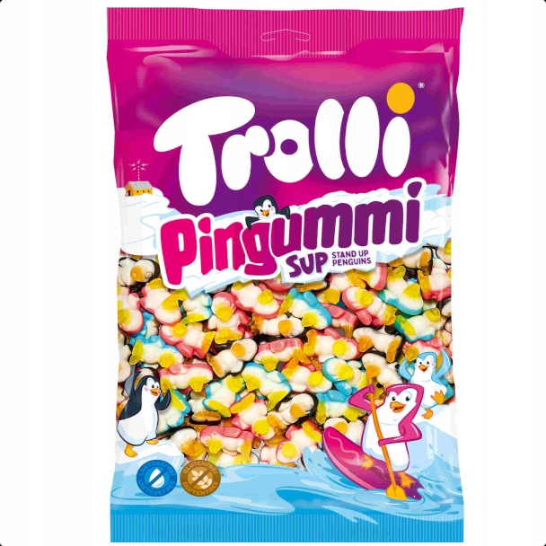Żelki Trolli Pingummi 1kg Trolli 1000 g nowe