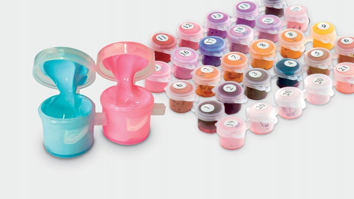 Malowanie po numerach iPicasso 30x40 cm na ramie