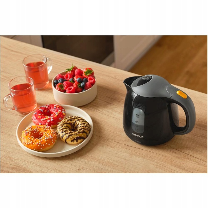 Czajnik elektryczny turystyczny Sencor SWK 1101BK 1100W 1L Czarny
