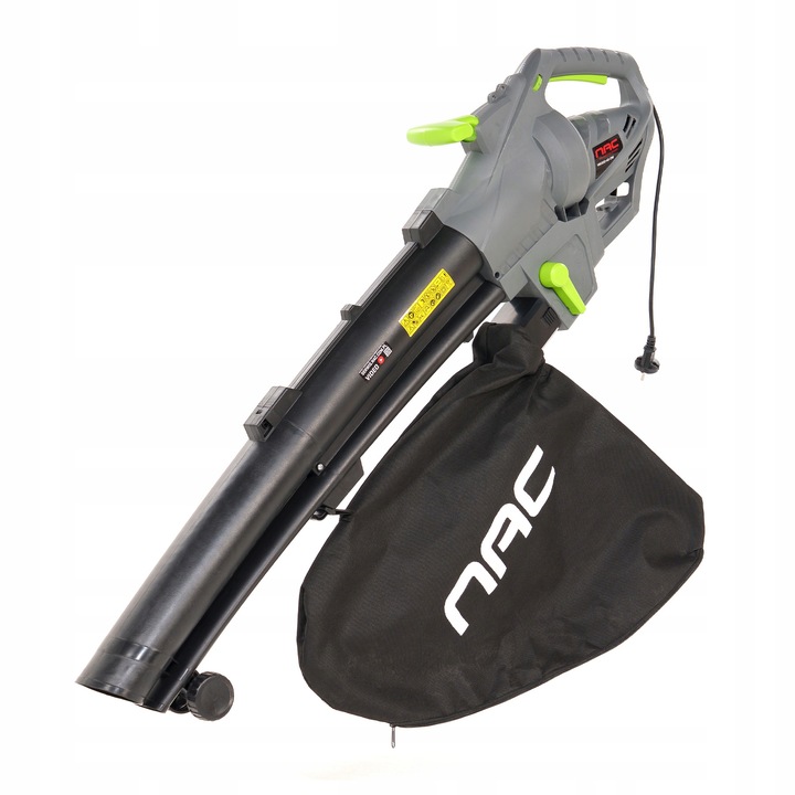 ODKURZACZ ELEKTRYCZNY OGRODOWY NAC DMUCHAWA DO LIŚCI 3W1 3500W Z
