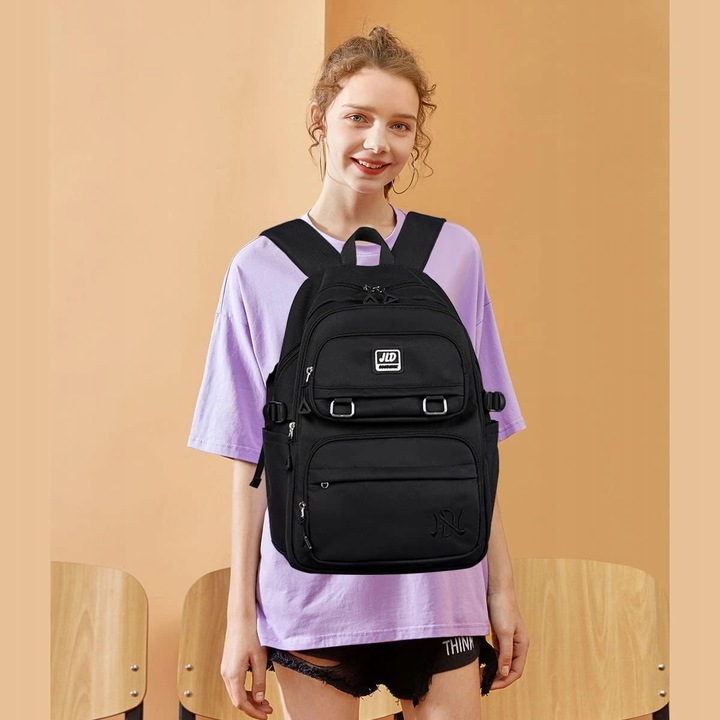 Plecak szkolny tornister kratka SZKOŁA torba (D072)