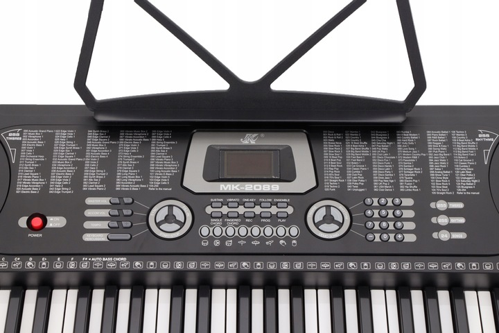 Keyboard Pianino MK-2089 61 klaw Mikrofon Statyw