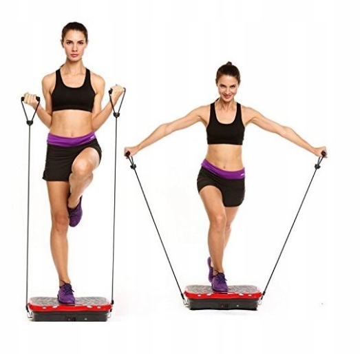 PLATFORMA WIBRACYJNA WIBRUJĄCA TRENINGOWA MASAŻER CAŁEGO CIAŁA VIBRO SLIM