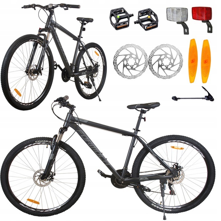 ROWER GÓRSKI MTB 29 SHIMANO RAMA 19, 21 CALI HAMULCE TARCZOWE 21 BIEGÓW