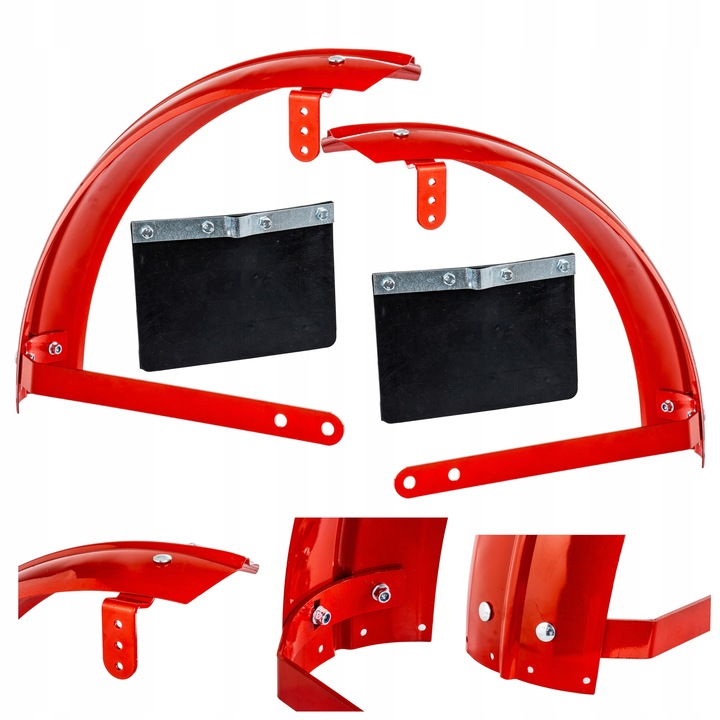 Błotniki przednie komplet 2szt Ursus C-360 C-330 lewy i prawy + chlapacze