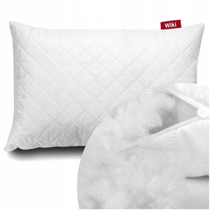 Poduszka 40x60 ANTYALERGICZNA całoroczna do spania z regulacją