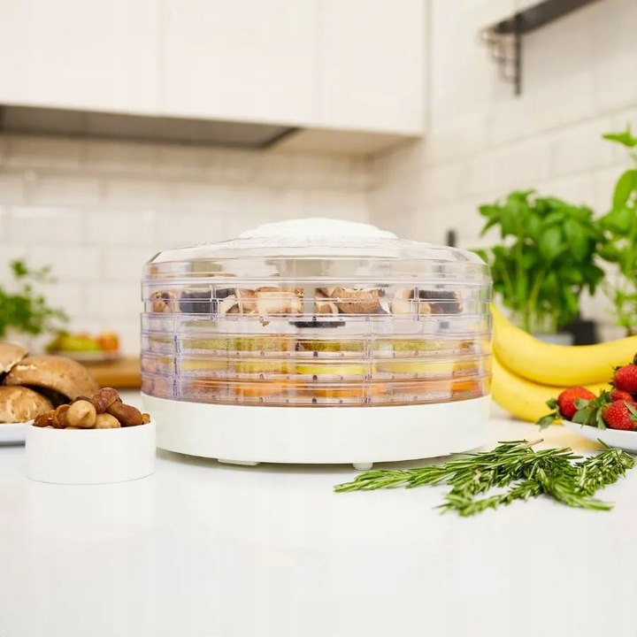 Suszarka do grzybów owoców warzyw duża mocna 5 sit MPM MSG-02