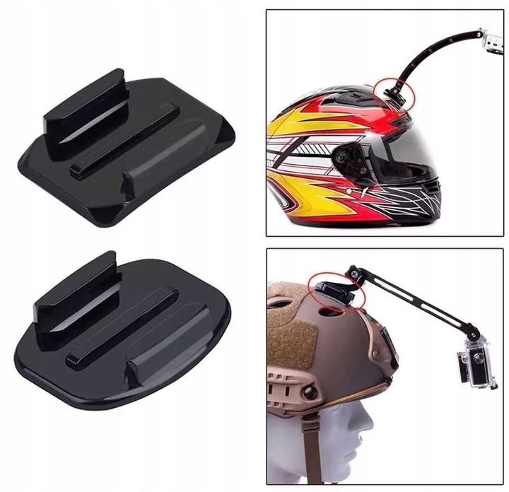Naklejki Taśma 3M Uchwyt Przylepiec Adapter do Kasku do GoPro DJI