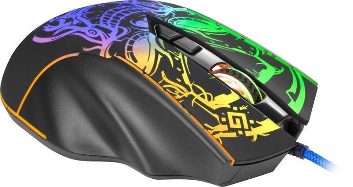 Myszka przewodowa Defender Myszka Dla Graczy GM-928 Mysz Gamingowa