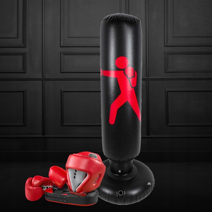 DMUCHANY WOREK BOKSERSKI TRENINGOWY STOJĄCY 160cm
