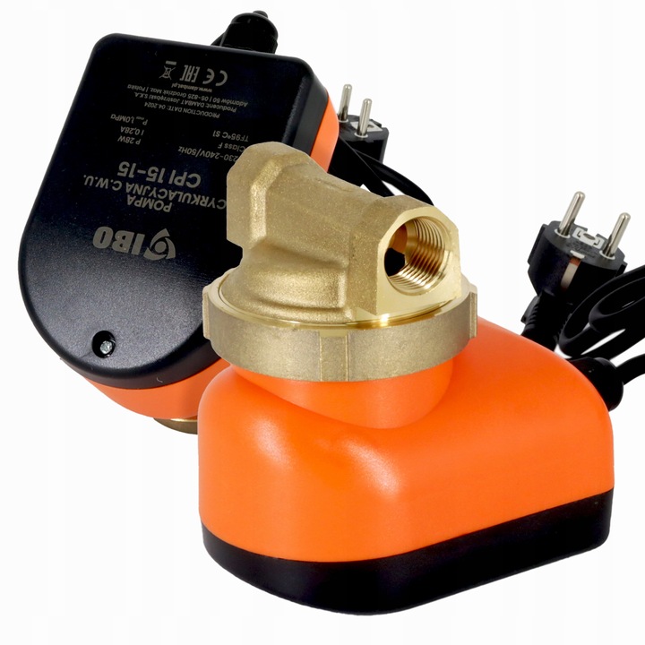 POMPA CYRKULACYJNA OBIEGOWA CWU DO WODY ENERGOOSZCZĘDNA CPI 15-15