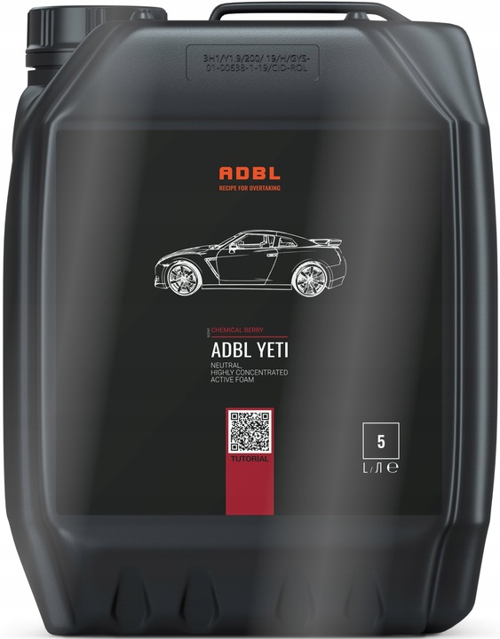 ADBL Yeti Chemical Berry Aktywna Piana 5000 ml
