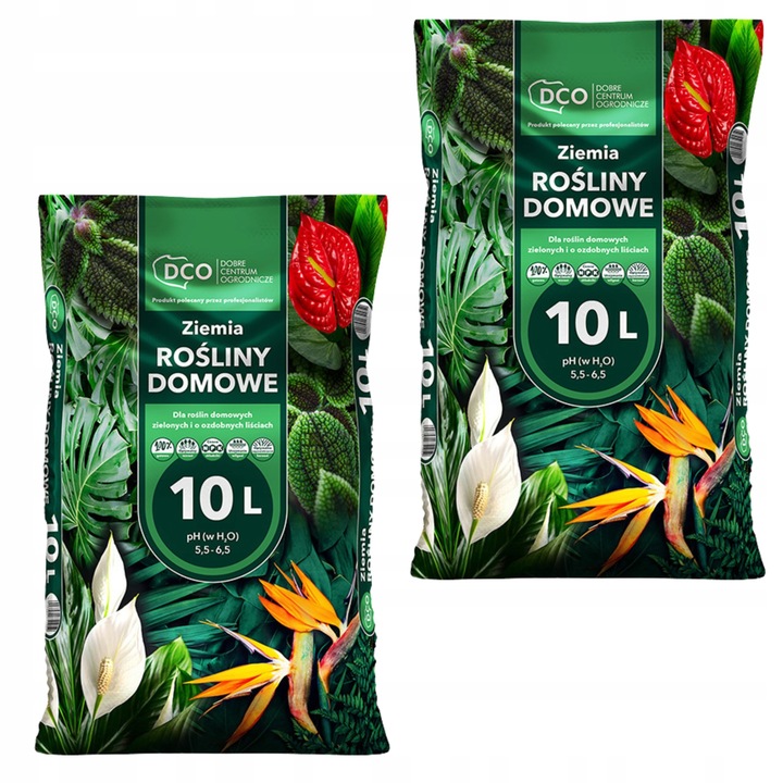 ZIEMIA DO KWIATÓW DONICZKOWYCH monstery palm juk zamiokulkasa