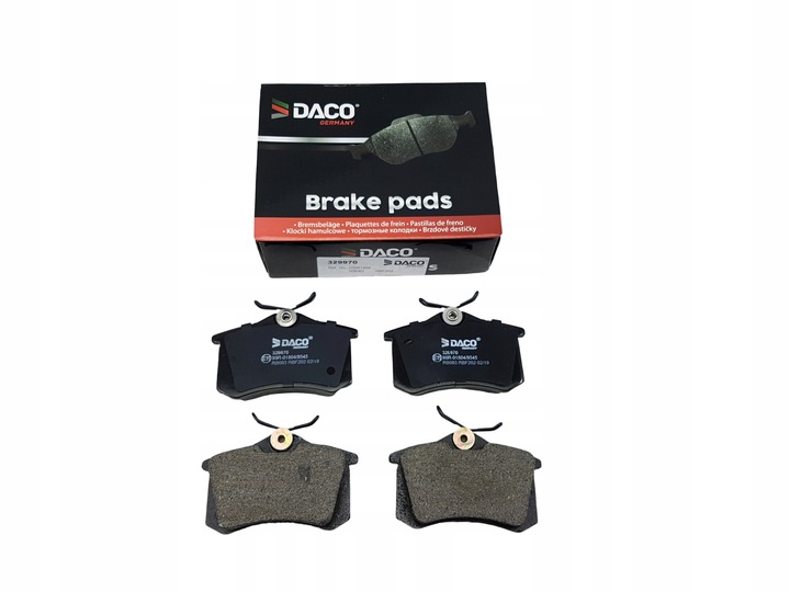 TARCZE+KLOCKI TYŁ AUDI A6 C5 VW PASSAT B5 SUPERB