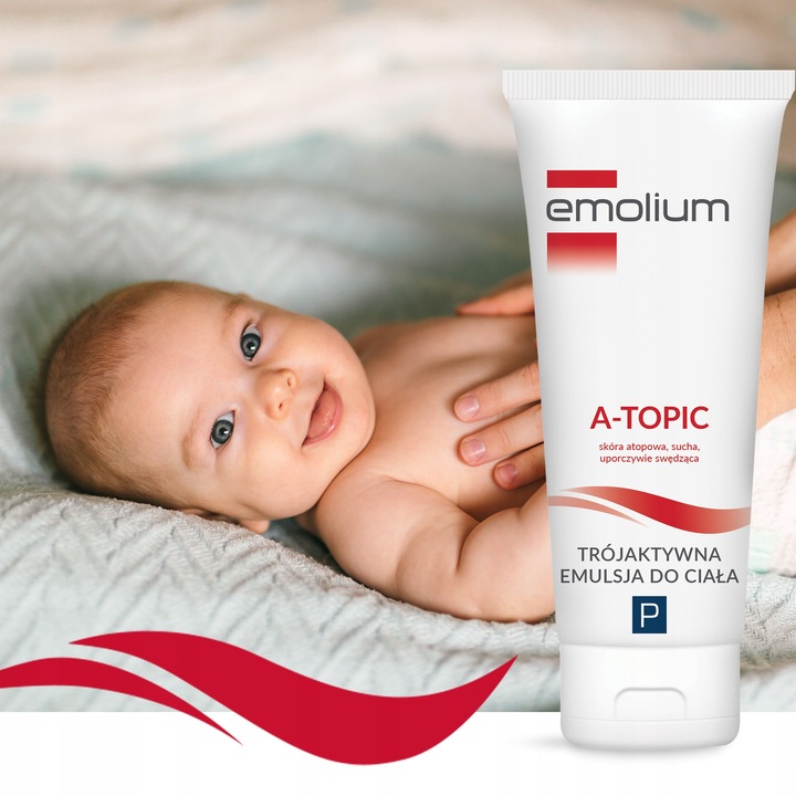 EMOLIUM A-TOPIC Trójaktywna Emulsja Do Ciała 200ML