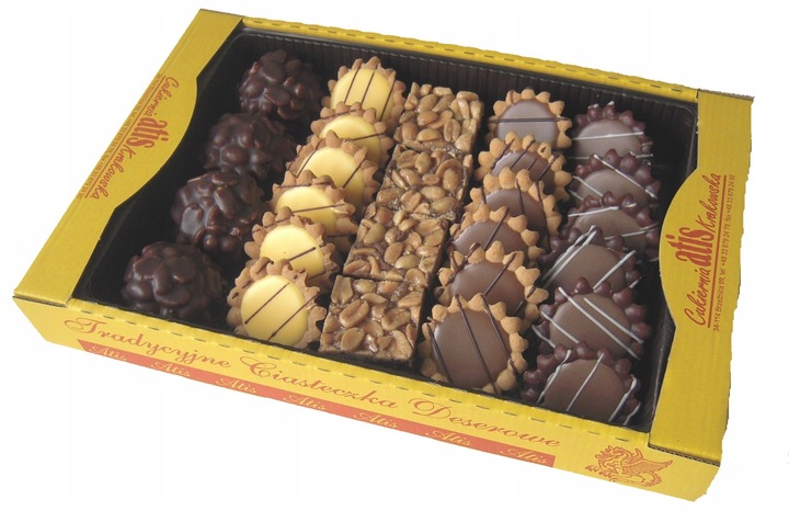 CIASTECZKA CIASTKA ATIS UKŁADANKA EKSKLUZYWNA 540g